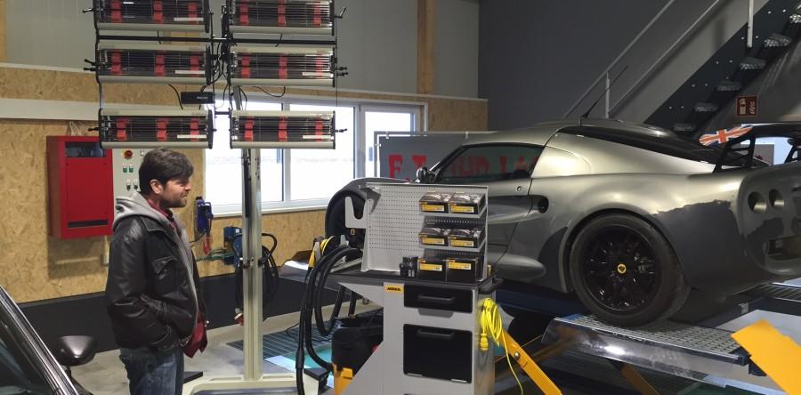 Interessierte Besucher