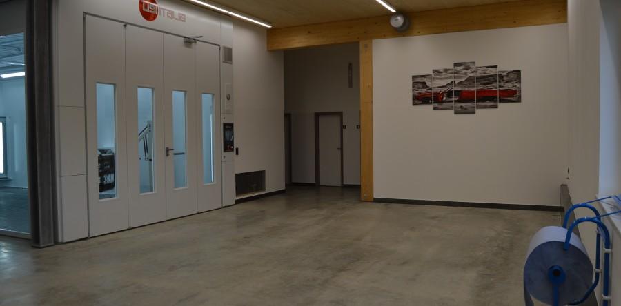 Lackfinish Arbeitsplatz