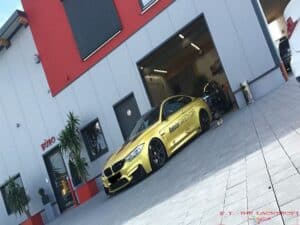 BMW Safety Car Lackierung