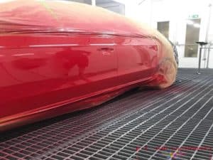 Lackierung VW Rot Uni