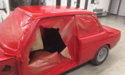 Finish Arbeiten vom BMW Oltimer