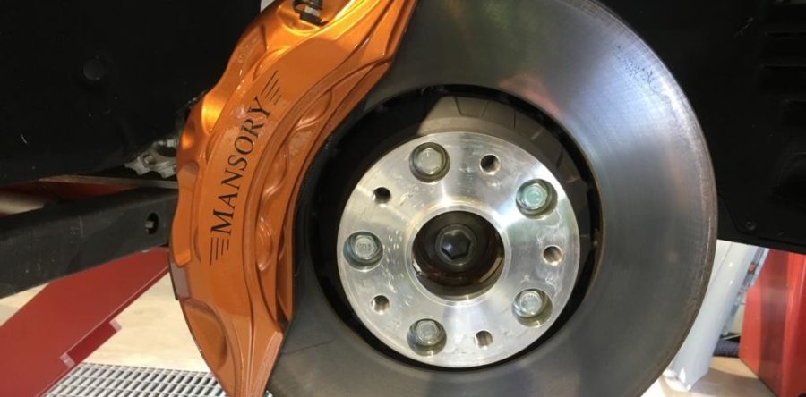 Bremssattel Lackierung vorher