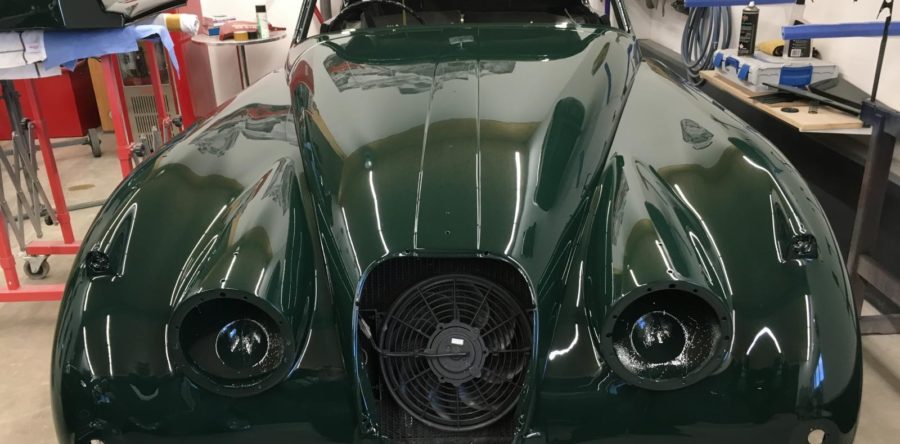 Jaguar Ganzlackierung