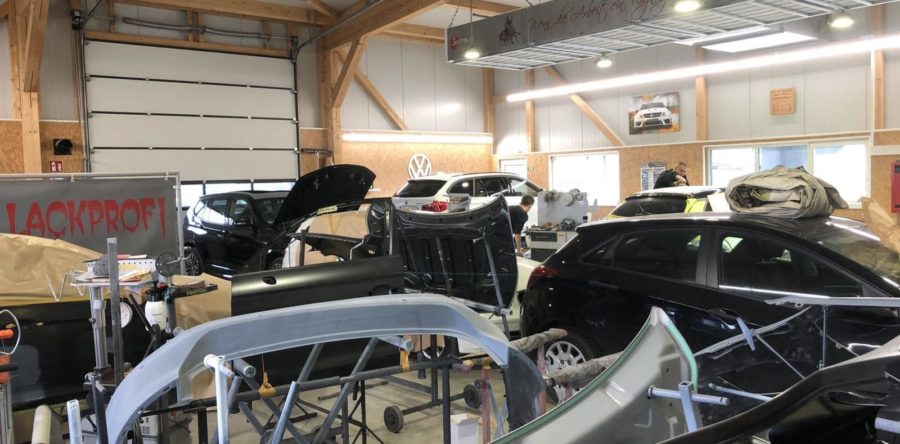 Lackiererei ausgebucht