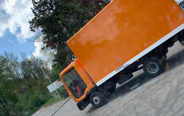 LKW fertig lackiert