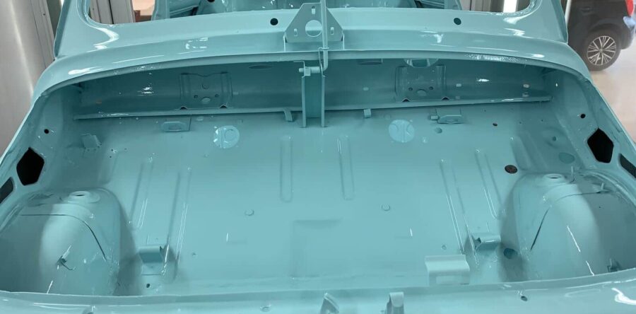 Fiat Lackierung Kofferrraum