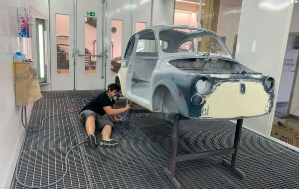 Vorarbeiten Fiat Restauration