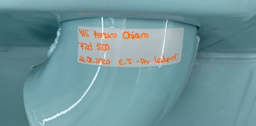 Y15 Azzurro Chiaro Farbton FIAT