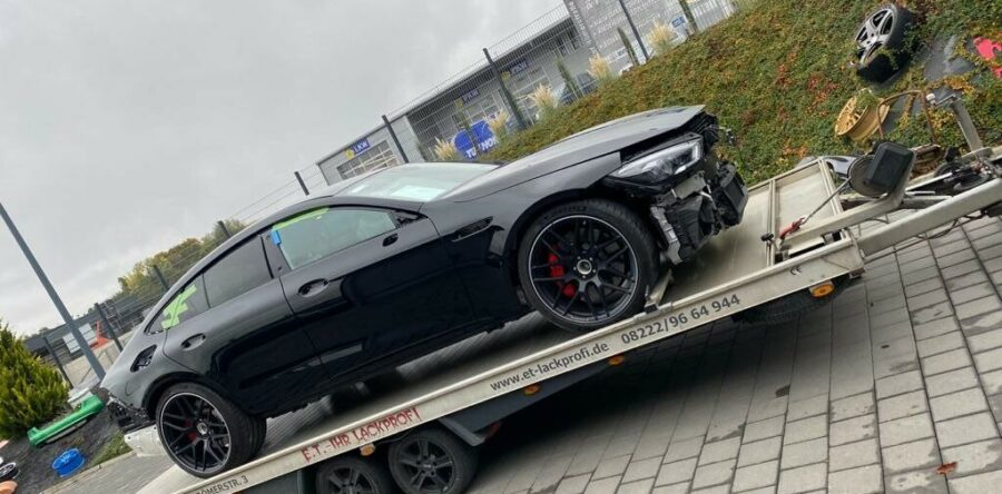 Mercedes Benz Lackierung (2)