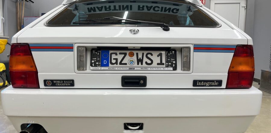 Lancia Integrale Heckansicht
