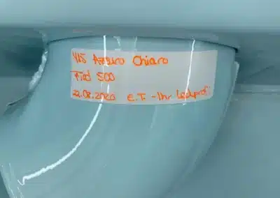 Fiat 500 Ganzlackieurng Y15 Azuro Chiaro