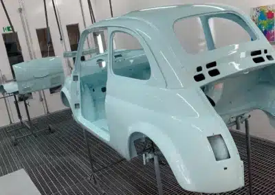 Fiat 500 alle Teile in der Kabine Ihr ET Lackprofi Burgau (9)