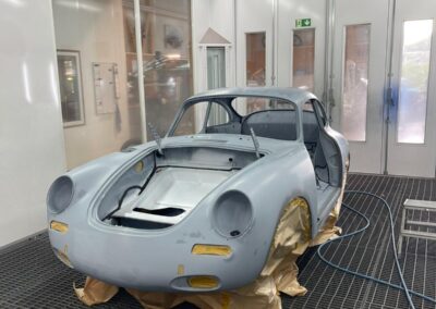 Porsche 356 fertig für Basislack