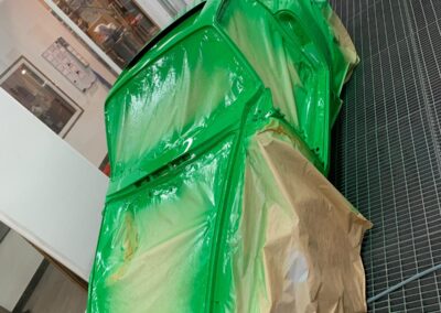 Porsche911 Ganzlackierung grün