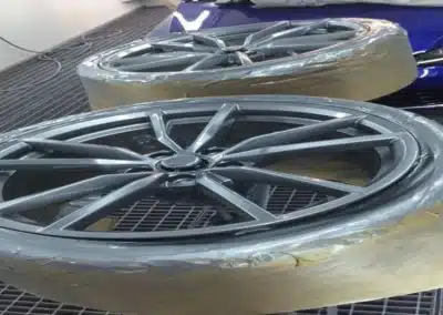 Lackierung von Felgen